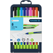 Schneider Line-Up Fineliner Pen Assorted 8 Pack Ultra-Smooth Tip 0.4mm